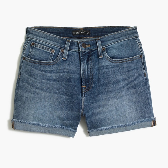 J. Crew Pants - J. Crew High-rise Denim Cutoff Short - 33